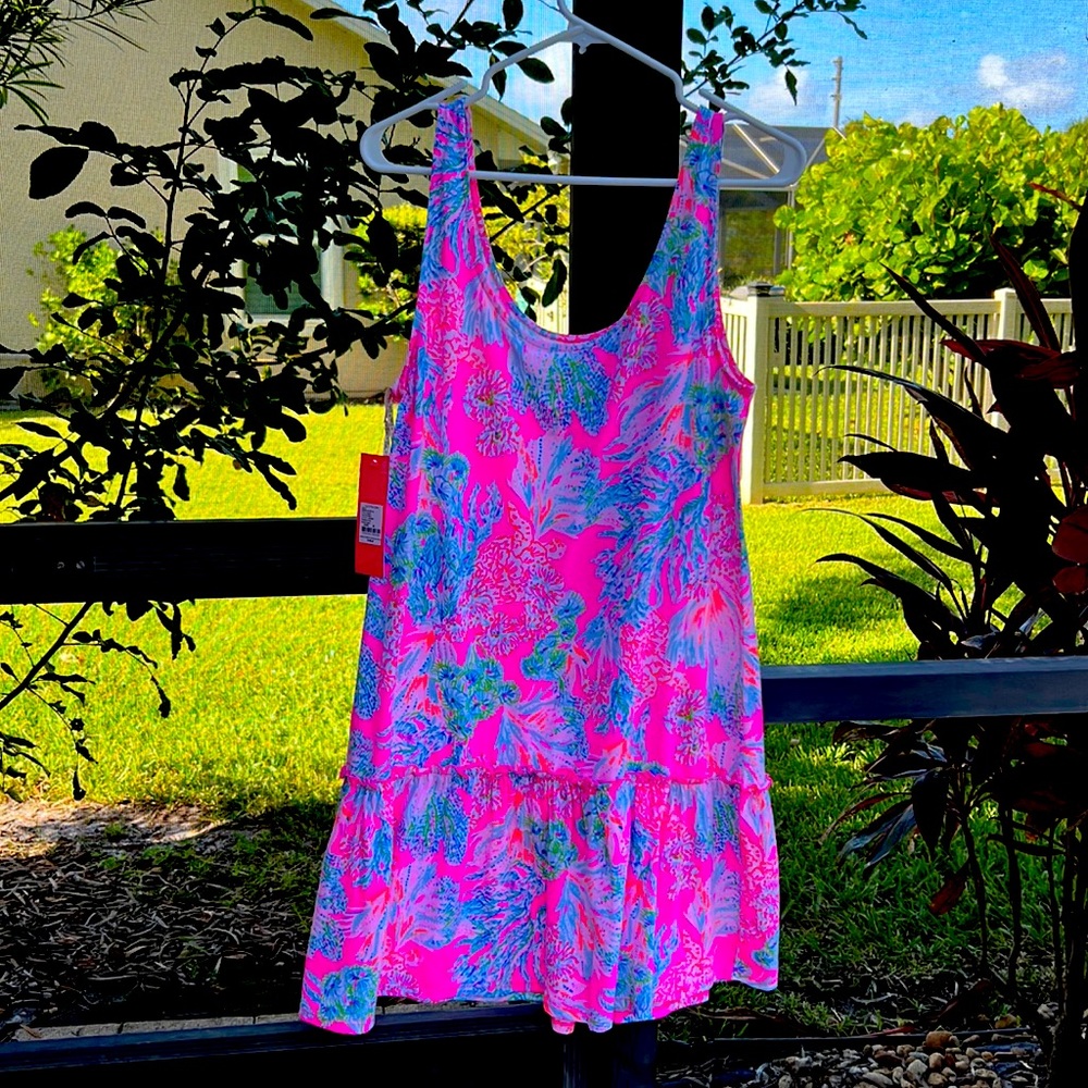 Lilly Pulitzer Skyelar Dress Prosecco pink